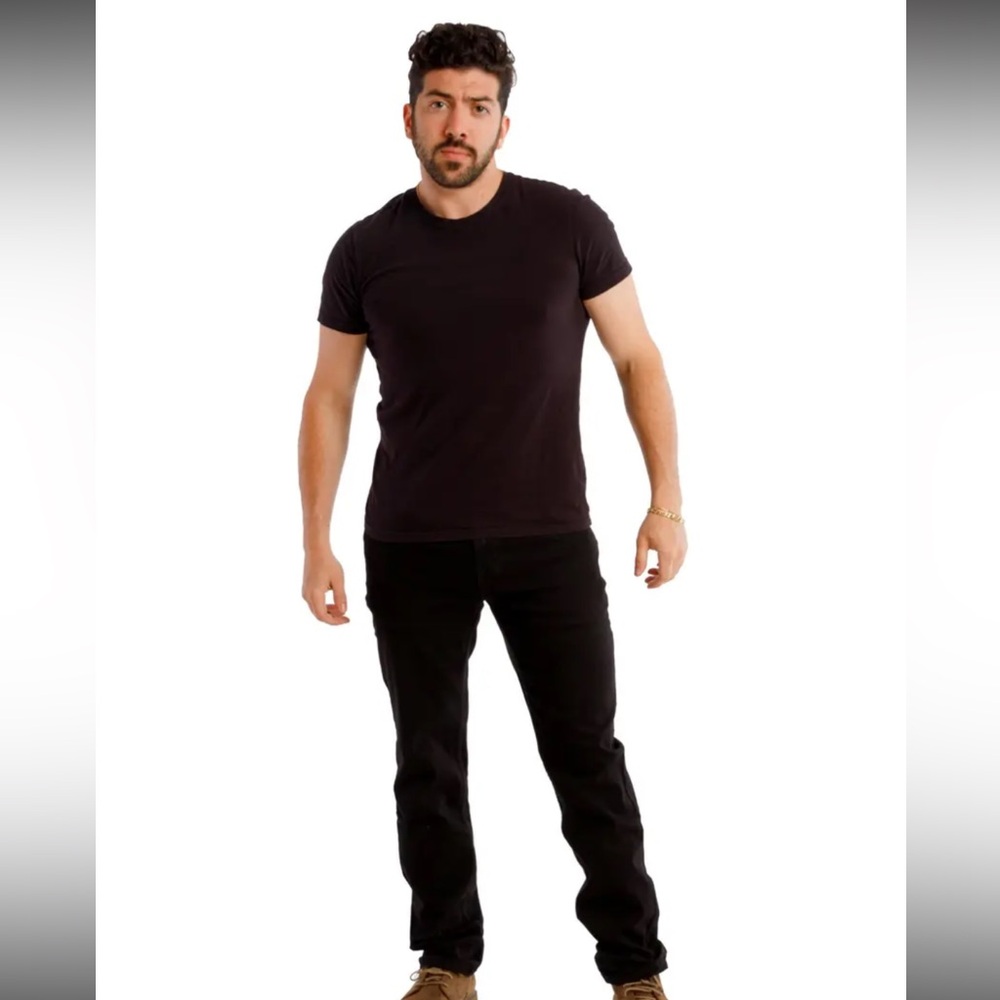 F#%k Your Khkais The Perfect Jean NYC‎ Slim Thick 34x36 Submarine Black NWT